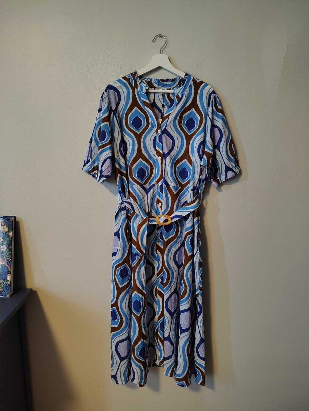 NWT Kaktus 100% Cotton Retro Lightweight Dress